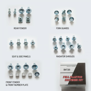 Комплект болтов пластика ACCEL BKF-301 KAWASAKI KX 125/250 '03-'07, KXF 250 '04-'16, KXF 450 '04-'14, RMZ 250 '04-'06