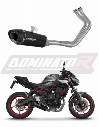 Полная система выхлопа Kawasaki Z650 2023 - 2025 DOMINATOR HP8 черный
