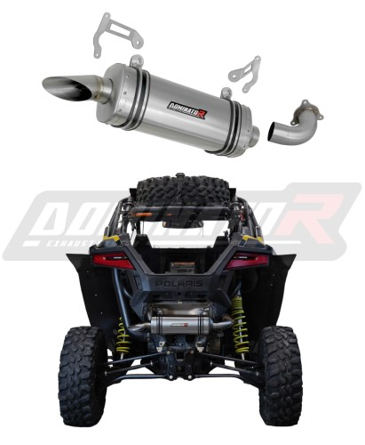 Прямоток Polaris RZR PRO XP 1000 2020 - 2023 DOMINATOR P7