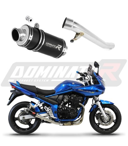 Прямоток Suzuki GSF 650 BANDIT N / S 2005 - 2006 DOMINATOR GP1 черный