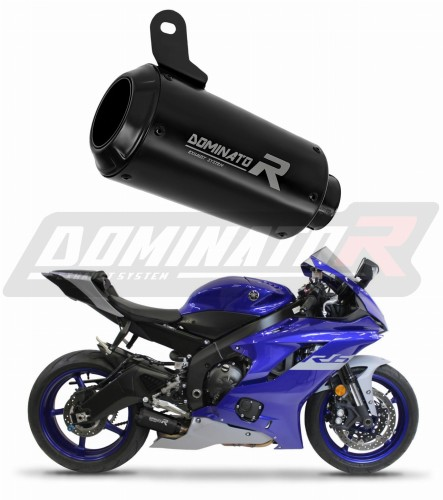 Прямоток Yamaha YZF R6 2017 - 2023 DOMINATOR GPS черный