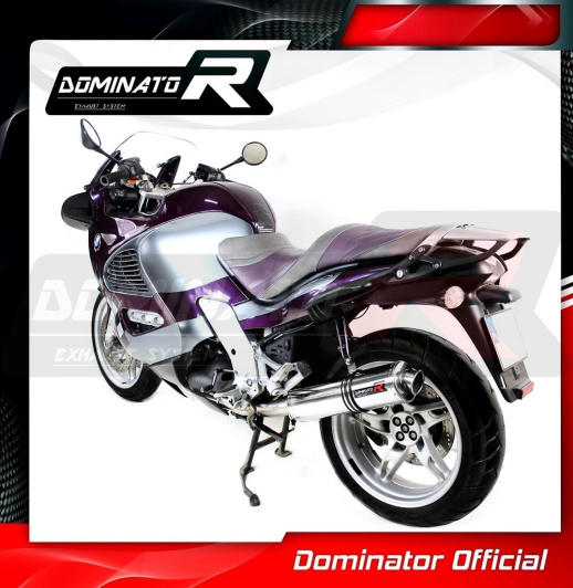 Вихлопна система DOMINATOR BMW K1200RS 1997 - 2000 круглий