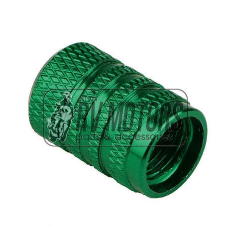 Колпачки ниппеля зеленые