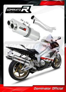 Прямоток DOMINATOR HONDA VTR 1000 RC51 SP1 (RVT 1000 R) 2000 - 2001 овальный