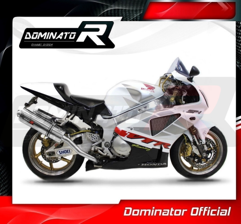 Прямоток DOMINATOR HONDA VTR 1000 RC51 SP1 (RVT 1000 R) 2000 - 2001 овальный