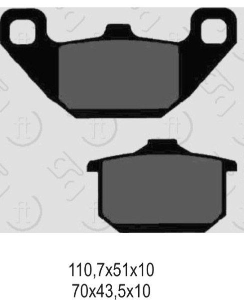 Гальмівні колодки GALFER FD062G1651 (FA85)