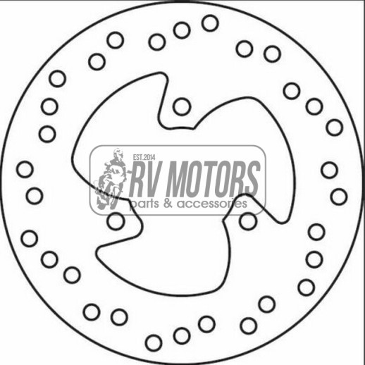 Гальмівний диск BREMBO BRM 68B40717