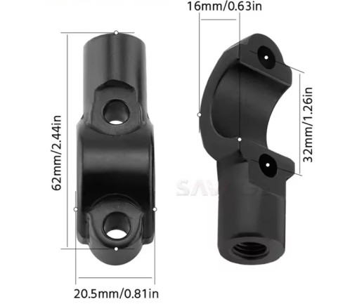 Скоба крепления зеркала Kawasaki