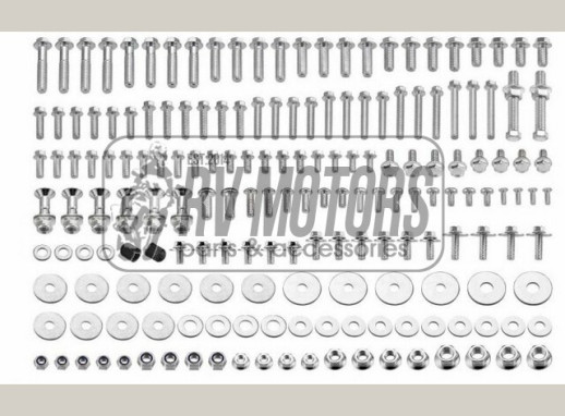Комплект болтів пластику ACCEL BKP-02 JAPAN OFF ROAD UNIWERSAL 