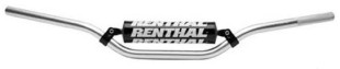 Алюминиевый руль RENTHAL 22mm MX Handlebar Серебряный 722-01-SI-01-185