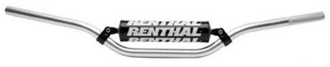 Алюминиевый руль RENTHAL 22mm MX Handlebar Серебряный 722-01-SI-01-185