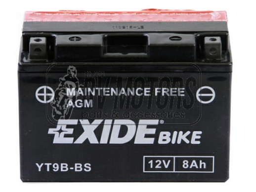 Акумулятор EXIDE YT9B-BS=ET9B-BS