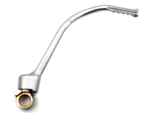 Лапка кикстартера HONDA CRF 450R '12-'16 NACHMAN MX-08950SL серебряный