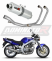 Полная система выхлопа Suzuki GS 500F 2004 - 2014 DOMINATOR овальный