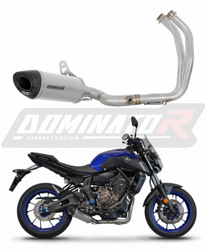 Полная система выхлопа Yamaha MT 07 TRACER 2016 - 2019 DOMINATOR HP8