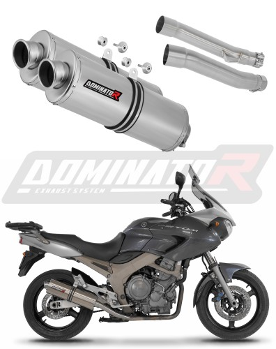 Прямоток Yamaha TDM 900 2002 - 2013 DOMINATOR овальный