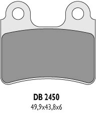 Тормозные колодки DELTA BRAKING DB2450MX-D (FA303)