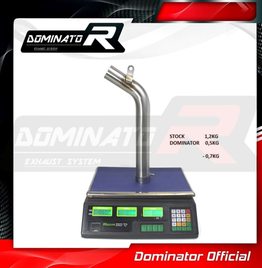 Вихлопний колектор DOMINATOR YAMAHA FZ6 FAZER S1 DECAT 2004 – 2010