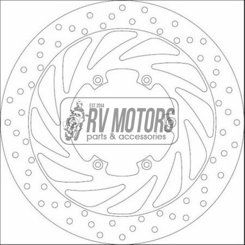 Тормозной диск BREMBO BRM 68B407G5