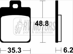 Тормозные колодки SBS 202MS