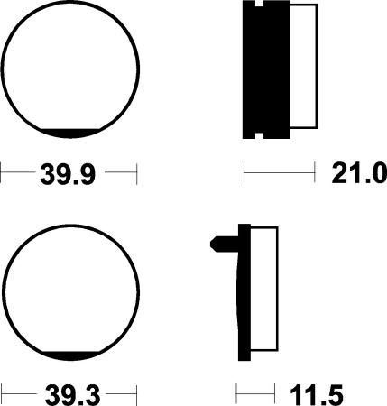 Тормозные колодки SBS 529HF