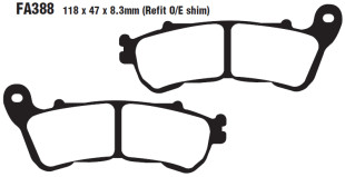 Тормозные колодки EBC SFA388HH