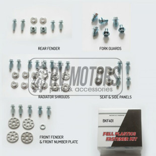Комплект болтов пластика ACCEL BKF-401 SUZUKI RMZ 250 '10-'14, RMZ 450 '08-'14