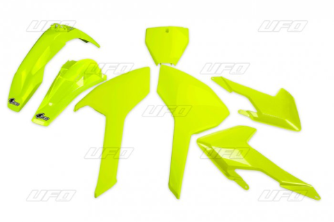 Комплект пластика HUSQVARNA TC/FC 125/250/300/350/450 '16-'17 (кроме TC 250 '16) UFO HU616DFLU