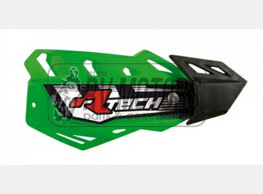 Захист рук RACETECH FLX Cross/Enduro Зелений KITPMFLVE00
