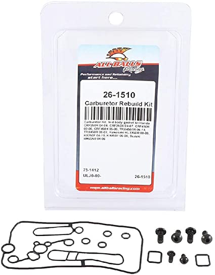 Ремкомплект карбюратора 4 RIDE AB26-1510