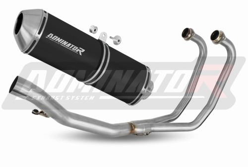 Полная система выхлопа Suzuki GS 500F 2004 - 2014 DOMINATOR OVR черный