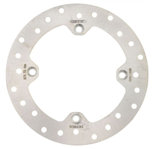 Тормозной диск передний CAN AM MAVERIC 1000R '14-'19, OUTLANDER 650/800/1000 '13-'19, OUTLANDER 500 '13-'15, RENEGADE 800 '12-'15 (213X117X4,5MM) (4X8,5MM) MTX MDS17002