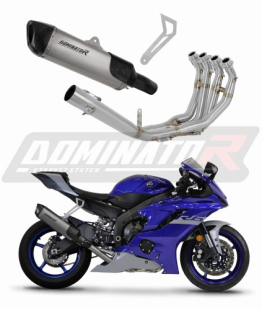Полная система выхлопа Yamaha YZF R6 2017 - 2023 DOMINATOR HP6