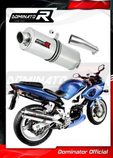 Прямоток DOMINATOR SUZUKI SV 650 S 1999 - 2002 овальный
