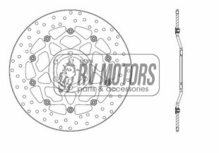 Тормозной диск BREMBO BRM 78B40822