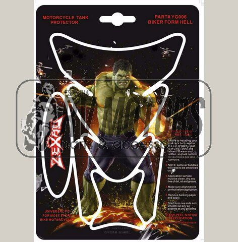 Наклейка на бак The HULK