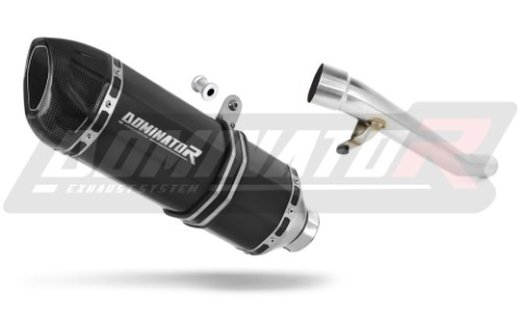 Прямоток Suzuki GSF 650 BANDIT N / S 2005 - 2006 DOMINATOR HP1 черный