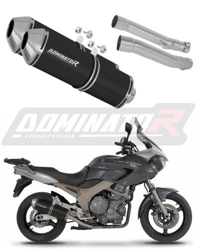 Прямоток Yamaha TDM 900 2002 - 2013 DOMINATOR OVR черный
