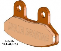 Тормозные колодки DELTA BRAKING DB2112SR-N3 (FA306)