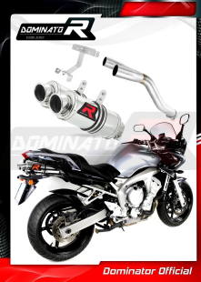 Прямоток DOMINATOR YAMAHA FZ6 FAZER S1 2004 - 2010 круглый