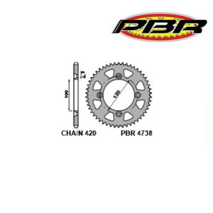 Приводная звезда PBR 4738 47