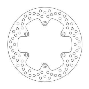 Тормозной диск MOTO-MASTER задний HUSABERG 220MM (NG141; NG129) M110458 