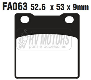 Тормозные колодки EBC FA063