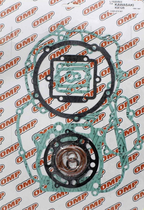Полный комплект прокладок KAWASAKI KX 125 '95-'97 OMP L1920503