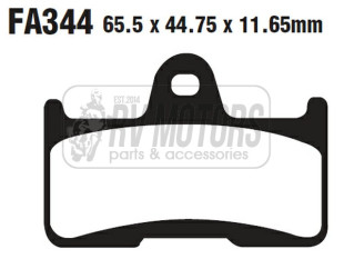 Тормозные колодки EBC FA344TT