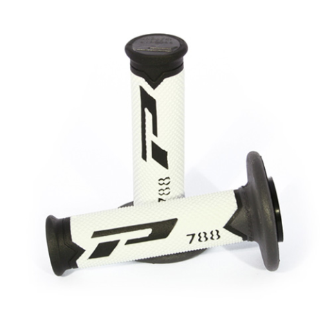 Ручки руля PROGRIP PG788 (22+25MM 115MM) бело-чёрные  (PG788/19) PA078800NWT
