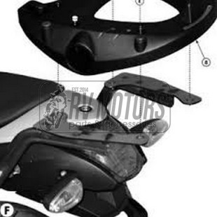 Крепления кофра KAPPA (с площадкой) Monolock BMW C 600 Sport (12-15) KR5105M	