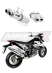 Прямоток KTM 950 SM Supermoto R 2006 - 2008 DOMINATOR круглый