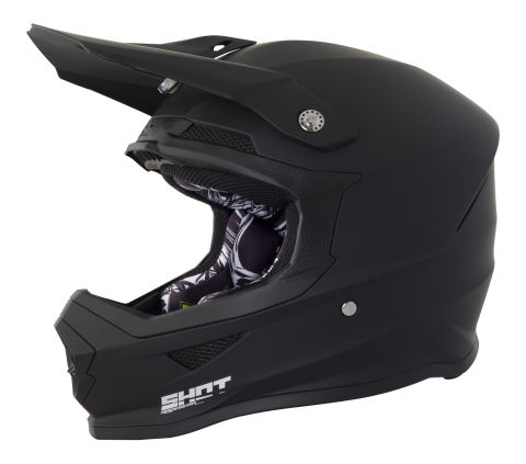 Шлем кросс Shot Furious Black matt. Размер М.