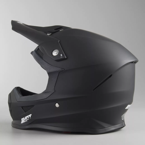 Шлем кросс Shot Furious Black matt. Размер М.